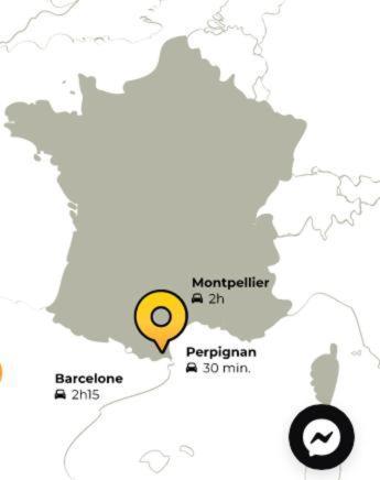 Appartement Centre Ville Du Boulou Pour 2 Adultes-2 Enfants- Check In 17H-21H--Juillet-Aout Reservation De 7 Jours Mini Le Boulou Bagian luar foto